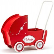 Woody - Дървена ретро количка за кукли