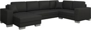 Ъгъл диван Elsa-Left-Black