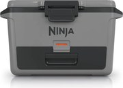 Хладилна кутия Ninja FrostVault FB151EUGY, 47 л, Пасивна, 80 кена, Поддържа лед до 6 дни, Сухо отделение, Сив