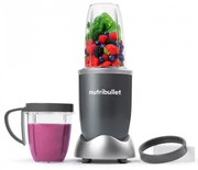 Блендер Nutribullet NB606DG, 600W, 20000 об/мин, 700мл/500мл, 6 остриета, Разбиване на лед, Сив