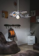 Висяща таванна лампа Elobra Airplane Joe-Ashmi