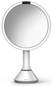 Козметично огледало със светлина/увеличително (5x) ø 20 cm Sensor – simplehuman