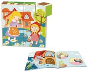 Tooky Toy - Дървени кубчета, Червената шапчица TF456