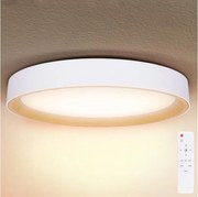 Brilagi - димируемо LED таванно осветително тяло LARIOS LED/72W/230V бяло Ø 59 см + дистанционно управление
