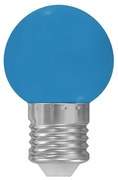 LED крушка E27/1W/230V синя 5500-6500K