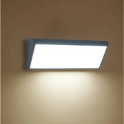 Brilagi - LED външен стенен осветител със сензор TRIANGLE LED/42W/230V антрацит IP65