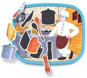 Quercetti - Игра Play Montessori Опознай професиите 623