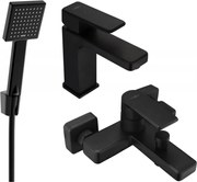 Mexen Mino R45 комплект вана, черен - 72403R45-70