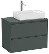 Мебел за умивалник върху плот с две чекмеджета A851727513, 79.4х45.7х58.3см