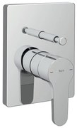 Square вграден смесител за вана-душ A5A0C6AC0K, хром