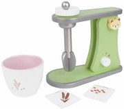 Classic world - Дървена играчка за деца, Миксер - зелен