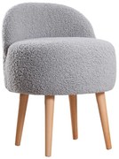 Табуретка MIKI Ø 46 см, сива