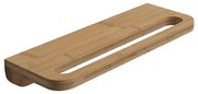 Gedy - Етажерка със закачалка за кърпи HIMALAYA 14,5x40 см бамбук