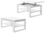 НУО Бял - МОДЕРНА РАЗТЕГАТЕЛНА ХОЛНА МАСА С ПОВДИГАЩ СЕ ПЛОТ