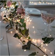 Eglo 411324 - LED гирлянд DEW DROP 360xLED 2m топла бяла светлина