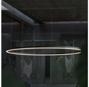 Ideal Lux - LED полилей на кабел ORACLE SLIM LED/37W/230V 4000K Ø 70 см черен