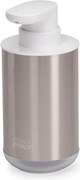 Диспенсер за сапун от неръждаема стомана в сребрист цвят 300 ml Duo Steel – Joseph Joseph