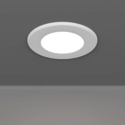 Eglo 901416 - Вградено осветително тяло за баня FUEVA LED/3,7W/230V Ø 8,8 см IP44 бяло