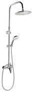 Aqualine - Комплект за душ със смесител KASIOPEA лъскав хром