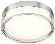 Redo 01-3725 - LED таванно осветително тяло FRISBI LED/8W/230V IP44 хром