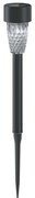 Aigostar - LED соларна лампа LED/0,006W/1,2V 29,7 см черна 6500K IP44