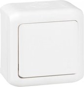 Legrand Девиаторен ключ IP44 открит монтаж цвят Бял Forix  - 782363