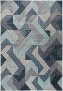 Синьо-сив килим , 200 x 290 cm Aurora - Flair Rugs