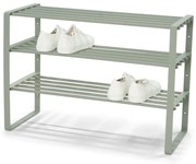 Сиво-зелена метална стойка за обувки 70x48,5x29 cm Rex – Spinder Design