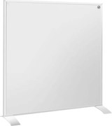 Nedis HTIP350WTW - Инфрачервен отоплителен панел 350W/230V/1xCR2025 59,8x62 cm WT IP44 + дистанционно управление