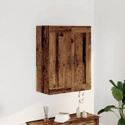 857308 vidaXL Шкаф за хранене Old Wood 69,5x34x90 cm Инженерна дървесина