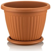 Serinova - Саксия Kemer №2 Terracotta 1,5L (KGS2+VT02)