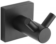 Mexen двойна закачалка за кърпи, черна - 7081835-70