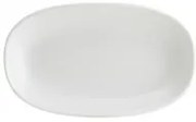 Bonna - Порцеланова овална чиния 24x14см IRIS WHITE-(IRS WH GRM 24OKY)(ß)