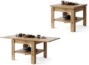 ЛЕО Дъб Артисан - КОМПАКТНА МАСА С РАЗТЯГАЩ СЕ ПЛОТ