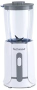 Разопакован: Блендер мини Techwood TBL-201, 300W, 0.5 л, Стоманени ножове, Бял