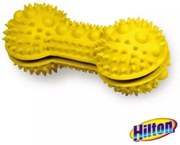 Играчка за Кучета Hilton Flax Rubber Жълт Естествен каучук (1 Части)