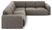 Сив ъглов диван (променлив/L форма) Molino – Micadoni Home