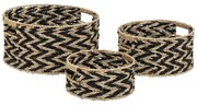 Сет кошници atmosphera Angie, Д.24/30/38 cm, 3 бр