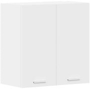 801268 vidaXL Висящ шкаф "Lyon", бял, 60x31x60 см, инженерно дърво