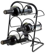 Метална стойка за вино за 6 бутилки - Compactor