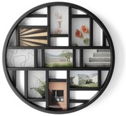 Черна пластмасова рамка висяща Luna – Umbra