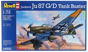 Revell - Сглобяем модел Бомбардировач - Junkers Ju 87 G/D Tank Buster R04692