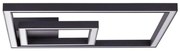 Brilliant - LED Плафониера QUON LED/24W/230V 3000K 40x40 см черен