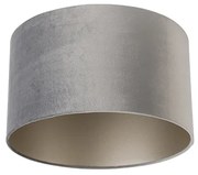 Калъф за лампа от кадифе сив 35/35/20