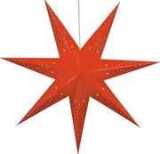 Червена висяща коледна светлинна украса Saturnus – Markslöjd