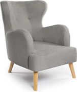 Светлосиво кресло Noemye - Bonami Selection