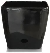 Саксия квадрат 45 х 42см - Черна