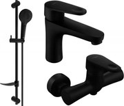 Mexen Kama DF05 комплект за душ, черен - 72504DF05-70
