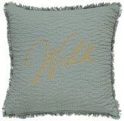 Декоративна възглавница atmosphera Wild Romance, 45x45 cm - Зелен