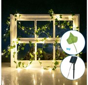 Aigostar - LED соларен гирлянд 50xLED/7м IP65 топла бяла ivy